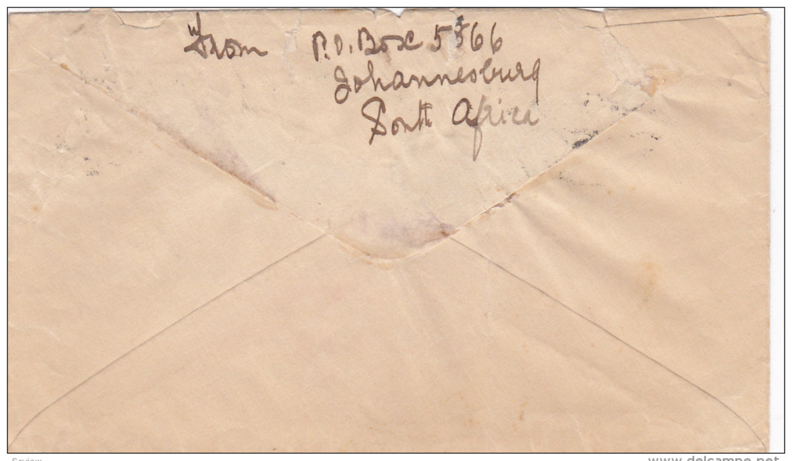 Cover; South Africa , PU-1935 - Other & Unclassified