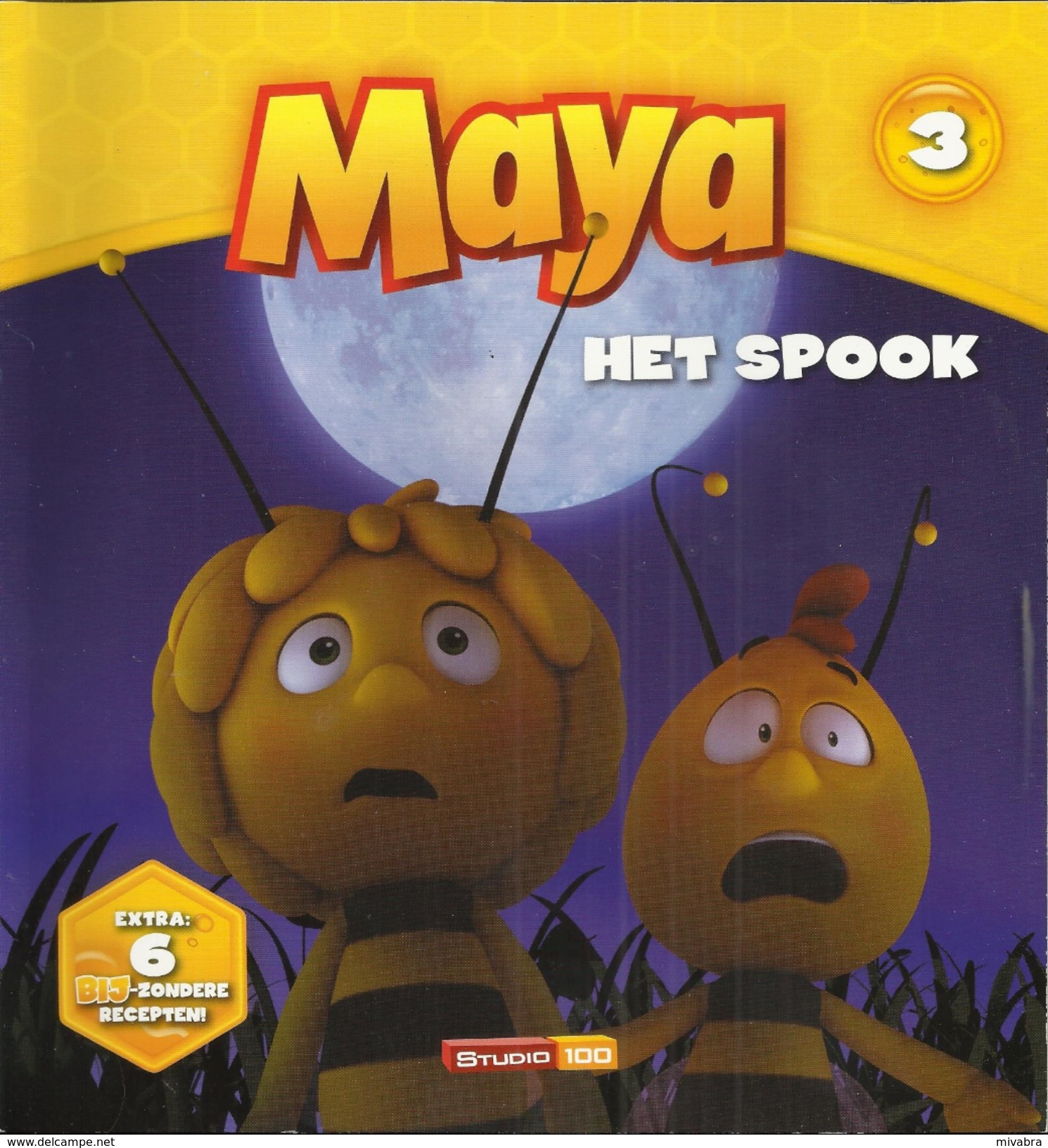 MAYA DE BIJ Nr 3 - HET SPOOK - STUDIO 100 - Jeugd