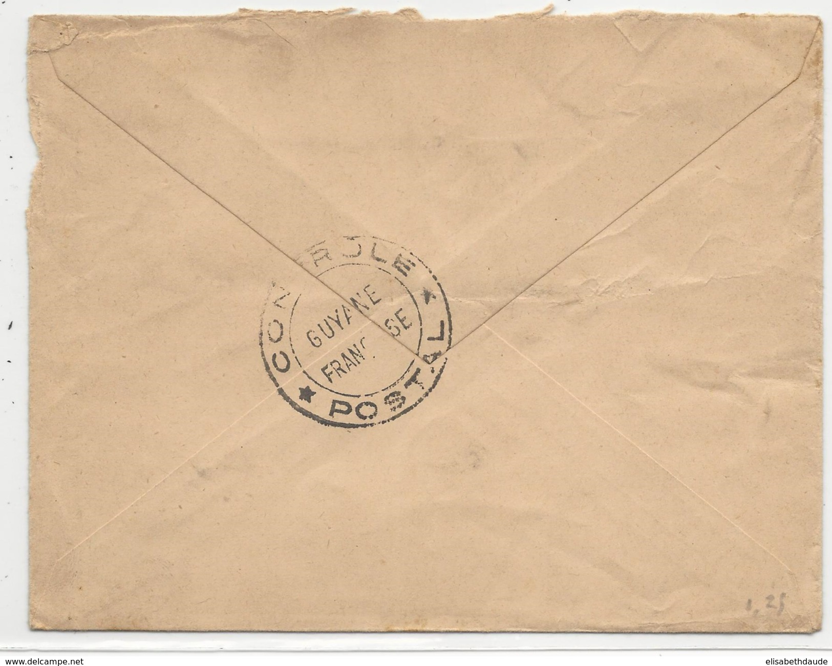 GUYANE - 1940 - ENVELOPPE FM CENSUREE Du CHEF De SERVICE De SANTE à CAYENNE Pour NANTES - Cartas & Documentos