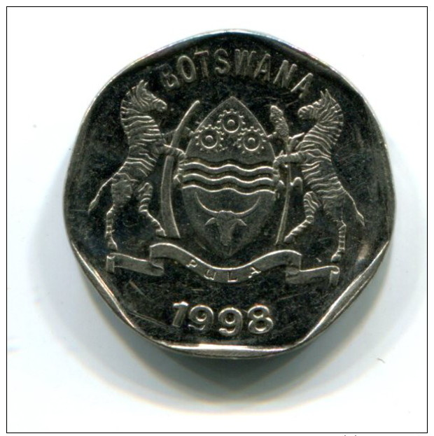 1998 Botswana 25 Thebe Coin - Botswana