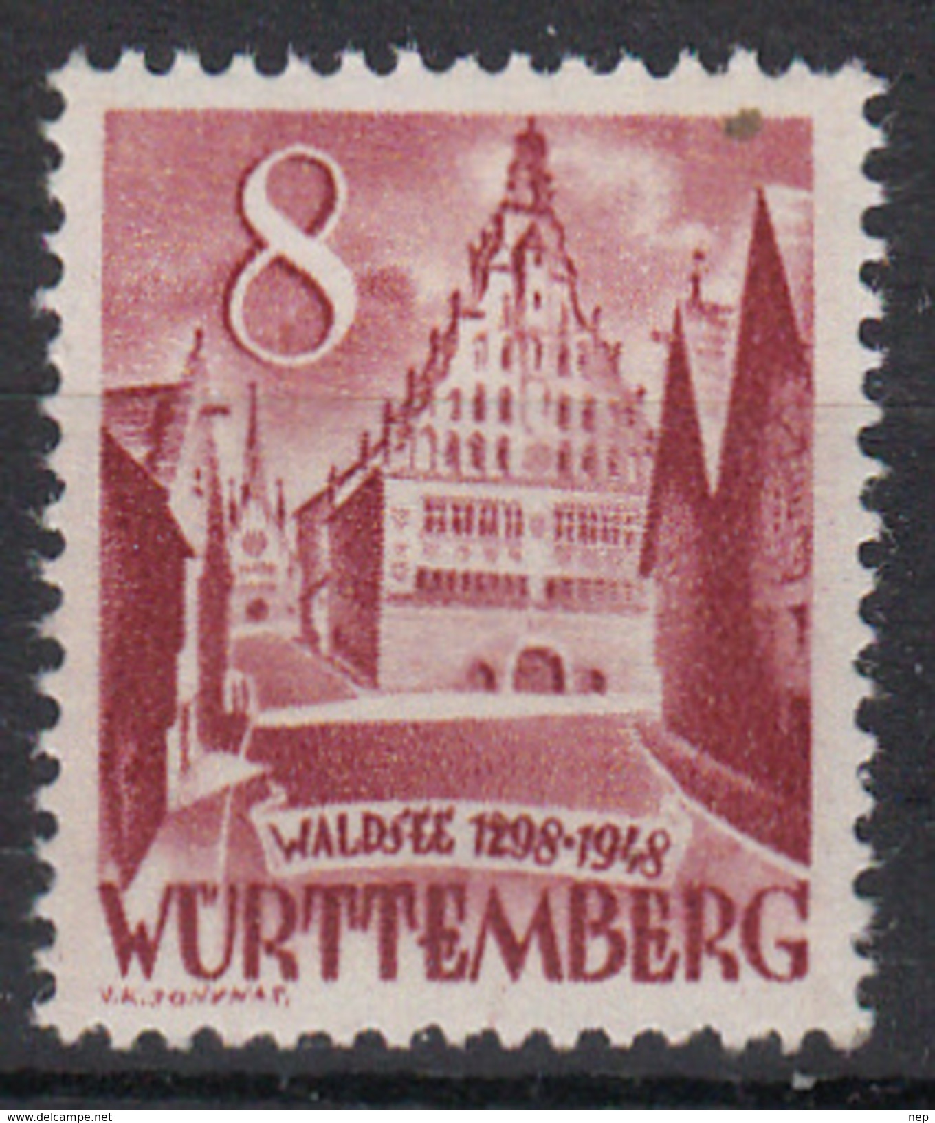 DUITSLAND - Michel - 1948 - Nr 32 (Württemberg-Hohenzollern) - MNH** - Württemberg