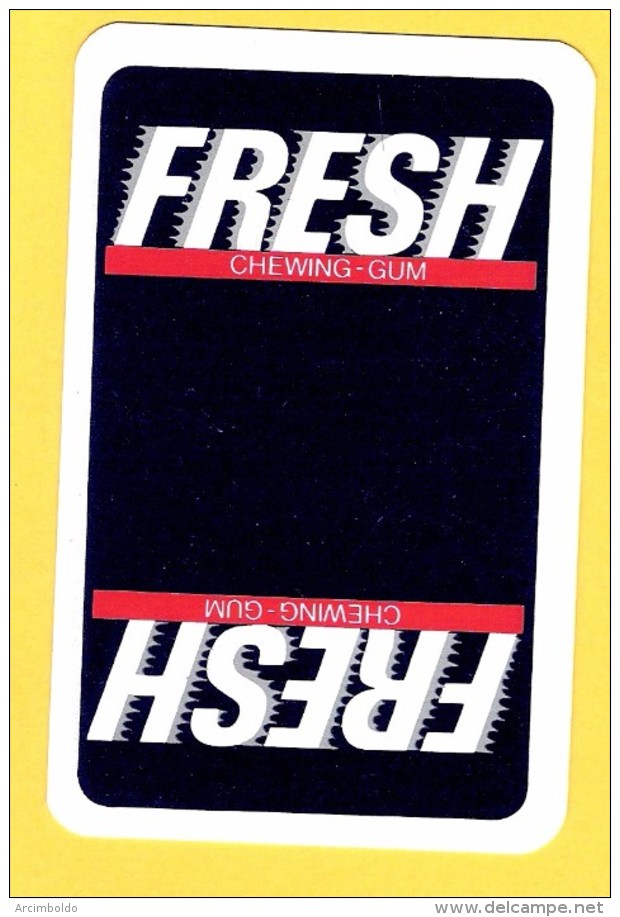 Dos De Carte : Fresh (chewing Gum) - Cartes à Jouer Classiques