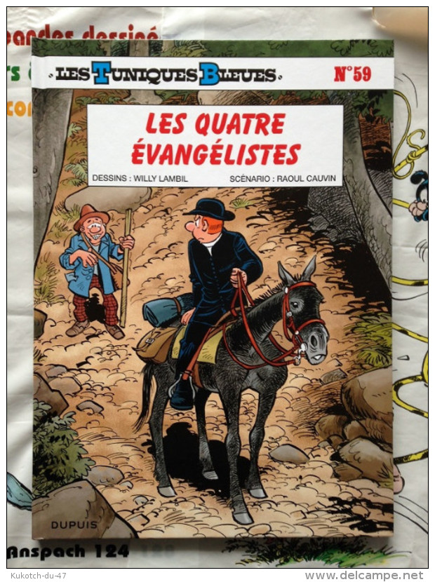 BD Tuniques Bleues - Les Quatre évangélistes - Tome 59 (2015) - Tuniques Bleues, Les