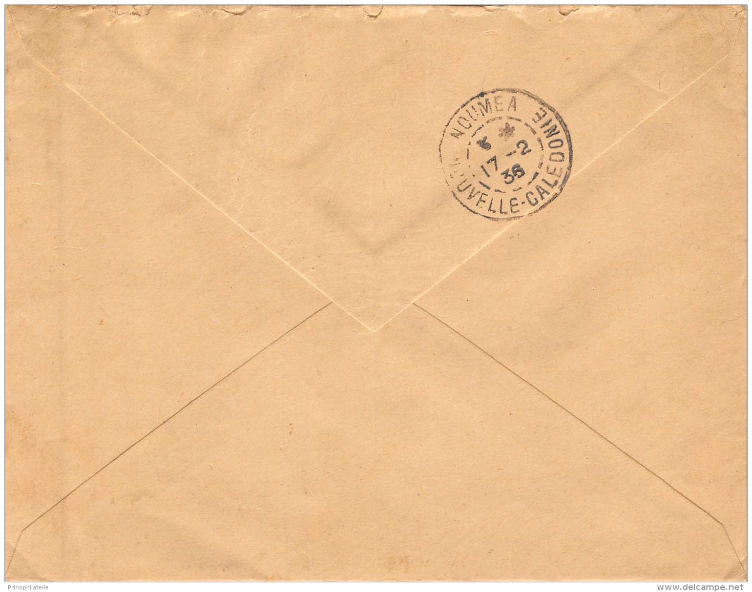 LETTRE DE BOURAIL NOUVELLE CALEDONIE   ADRESSEE A NOUMEA  FRANCE COLONIES COVER REIMS - Briefe U. Dokumente