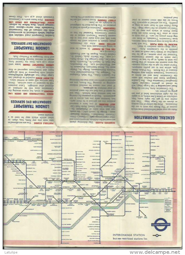 Beau Petit Carnet DepliantComprenant Plusieurs Information Et Carte Complete Sur Londres Avec Tous Les Details Voir Scan - Cartes Routières