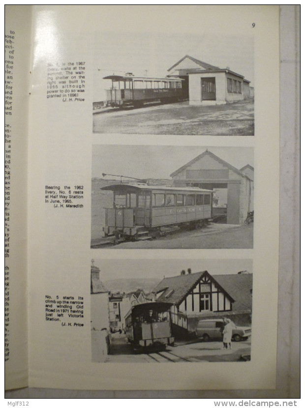 PAYS De GALLES (GB) GREAT ORME TRAMWAY : Tramway à Cable Traction Funiculaire - Détails Sur Scans - Bahnwesen & Tramways