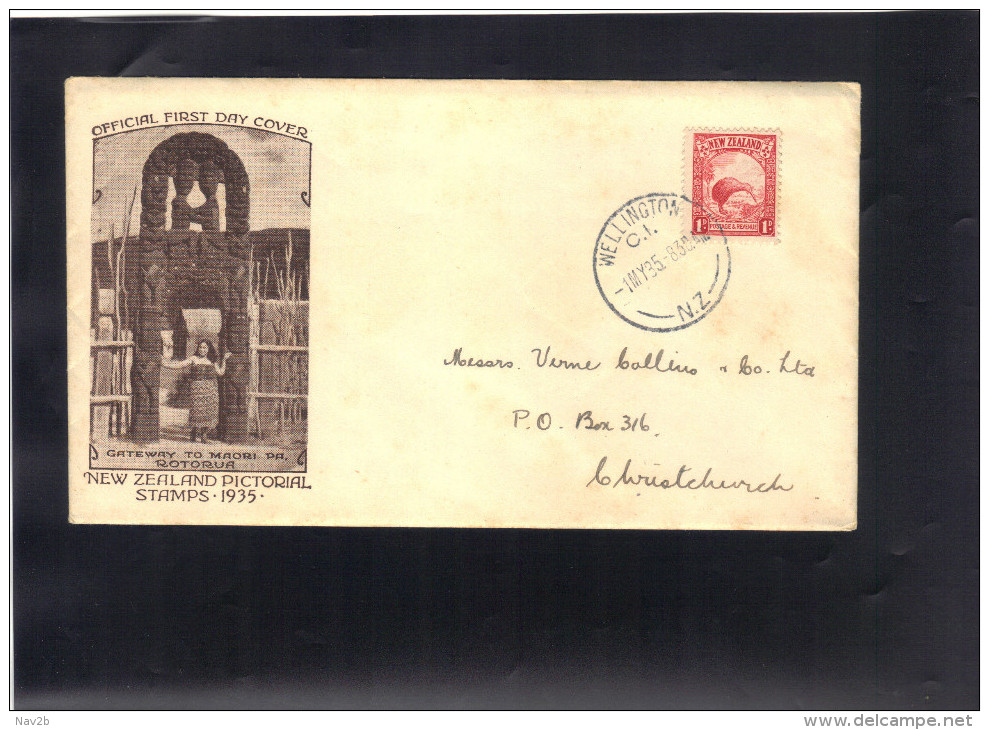 FDC 1935 - FDC