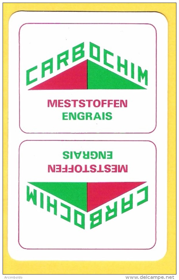 Dos De Carte : Carbochim Engrais Meststoffen - Cartes à Jouer Classiques