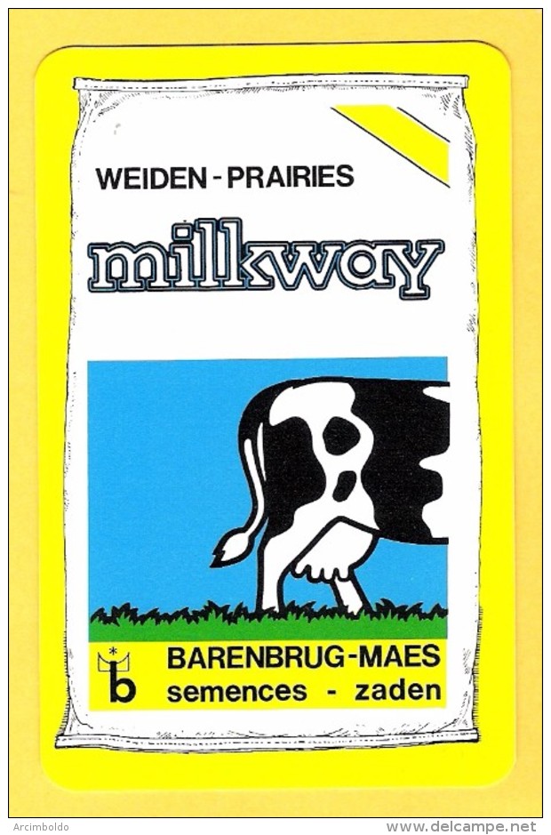 Dos De Carte : Milkway Weiden Prairies , Barenburg Maes Semences Zaden - Cartes à Jouer Classiques