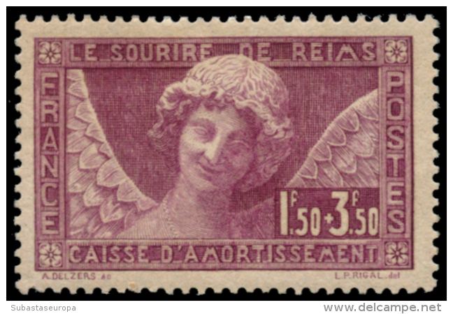 FRANCIA. * 256. Sonrisa De Reims. Precioso. Cat. 100 &euro;. Peso= 15 Gramos. - Other & Unclassified