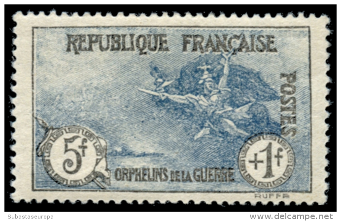 FRANCIA. ** 232. Orphelins. 5 Fr. Lujo. Cat. 300 &euro;. Peso= 15 Gramos. - Other & Unclassified