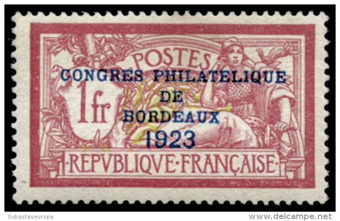 FRANCIA. ** 182. Congreso De Bordeaux. Muy Bien Centrado. Cat. 925 &euro;. Peso= 15 Gramos. - Other & Unclassified