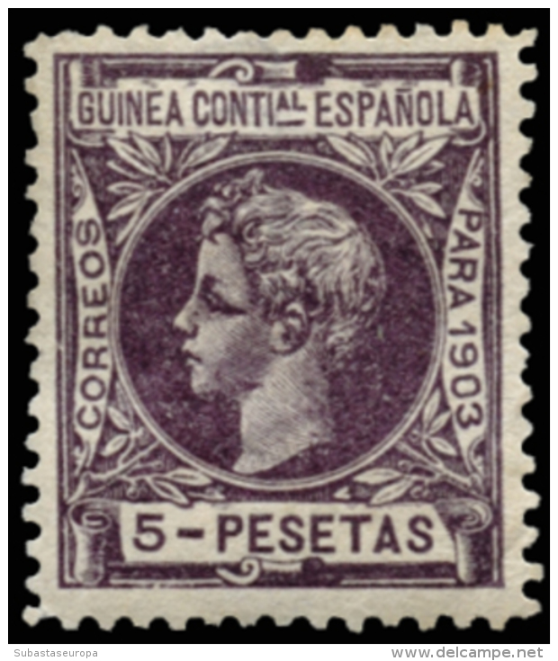 GUINEA. **/* 22/25. Muy Bien Centrados. Cat. 817 &euro;. Peso= 15 Gramos. - Spanish Guinea