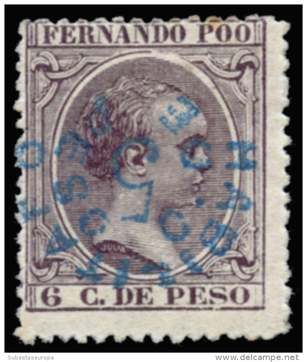 FERNANDO PÓO. * 33hi. Habilitación Invertida. Cat. 270 &euro;. Peso= 15 Gramos. - Fernando Po