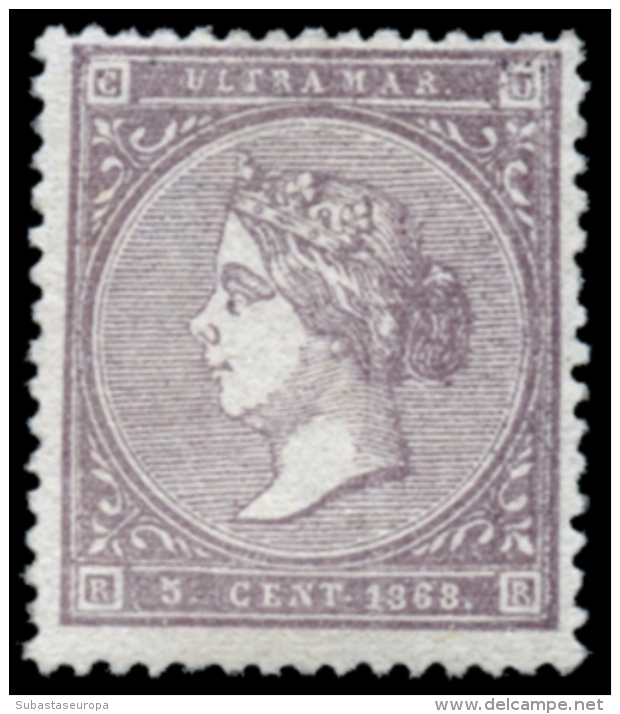 CUBA. ** 22. 5 Cts. Bastante Bonito. Cat. 40 &euro;. Peso= 15 Gramos. - Cuba (1874-1898)