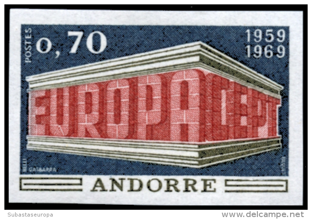 ** 194/95. Europa '69. Sin Dentar. Peso= 15 Gramos. - Used Stamps