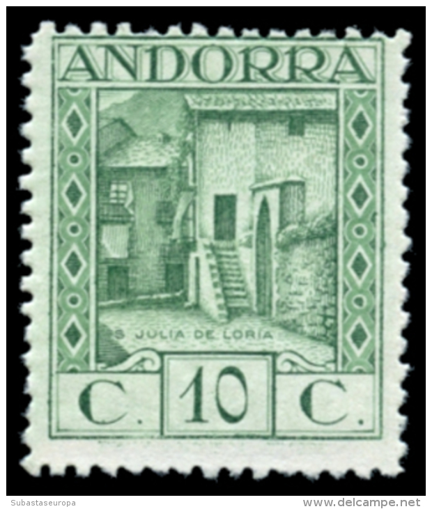 ** 31. Verde Amarillento. Sin Pie De Imprenta. Uno De Los Valores Claves. Centraje Normal. Peso= 15 Gramos. - Unused Stamps