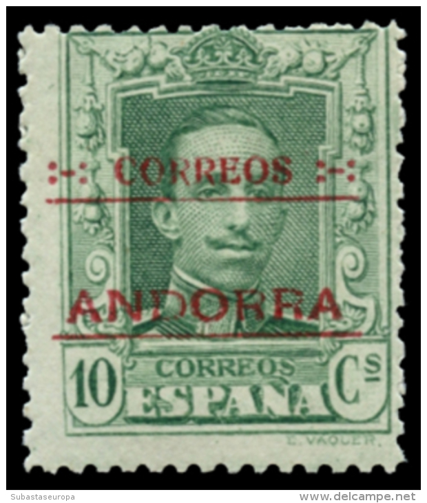 ** 3d. 10 Cts. Centraje De La Emisión. Cat. 70 &euro;. Peso= 15 Gramos. - Unused Stamps