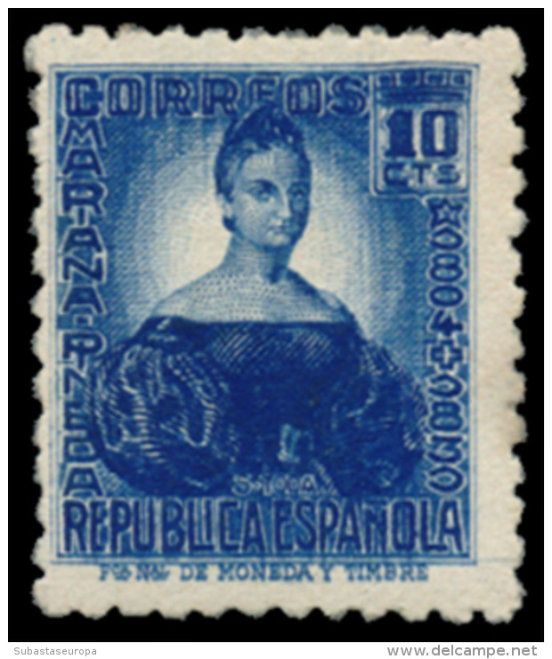 ** 682cc. Color Azul. Cat. 160 &euro;. Peso= 15 Gramos. - Errors & Oddities