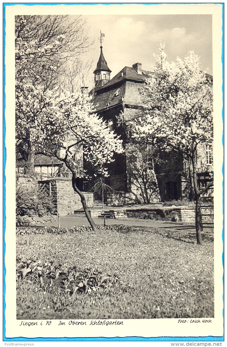 Germany. Siegen. Schlossgarten. The Castle. - Siegen