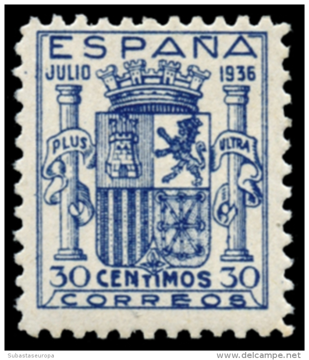 ** 801. Granada. Bien Centrado. Goma Algo Amarillenta, Pero Sin óxido. Certificado Comex (1977) Cat. 1540... - Andere & Zonder Classificatie