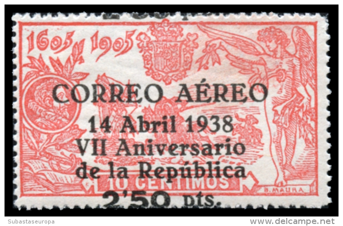 ** 755/56. 14 De Abril. Bien Centrados. Cat. 252 &euro;. Peso= 15 Gramos. - Other & Unclassified