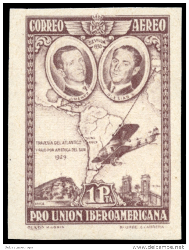 ** 583/91. Iberoamericana Aérea Sin Dentar. Cat. 470 &euro;. Peso= 15 Gramos. - Other & Unclassified
