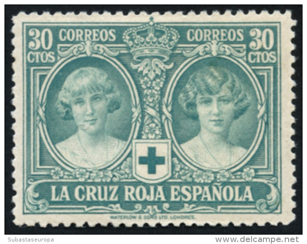 ** 325/38. Cruz Roja. Bonita. Cat. 390 &euro;. Peso= 15 Gramos. - Other & Unclassified