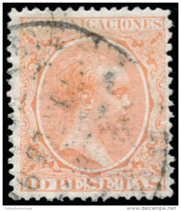 213/28. Pelón. El 10 Ptas. Muy Bien Centrado. Se Adjunta Una Tarjeta Con El 10 Cts. Peso= 15 Gramos. - Other & Unclassified