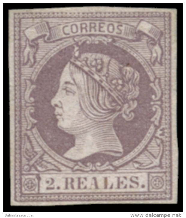 ** 56. 2 Reales. Buenos Márgenes. Certificado COMEX. Cat. 510 &euro;. Peso= 20 Gramos. - Other & Unclassified