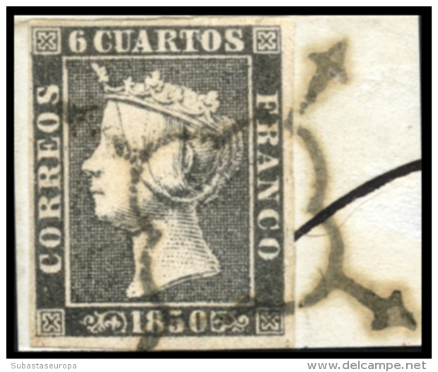 1A (pos. 37). Sobre Peque&ntilde;o Fragmento De Carta. Peso= 15 Gramos. - Other & Unclassified