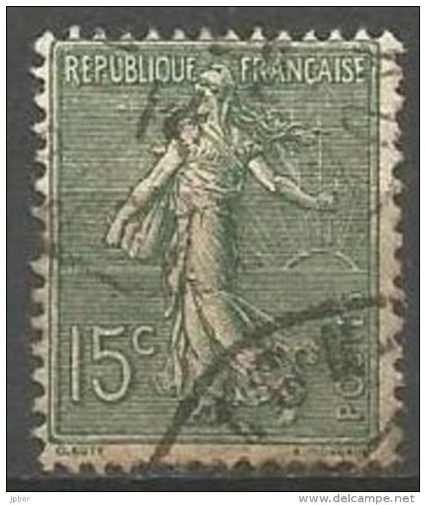 France - F1/214 - Type Semeuse Lignée - N°130c Obl. - 1903-60 Semeuse Lignée