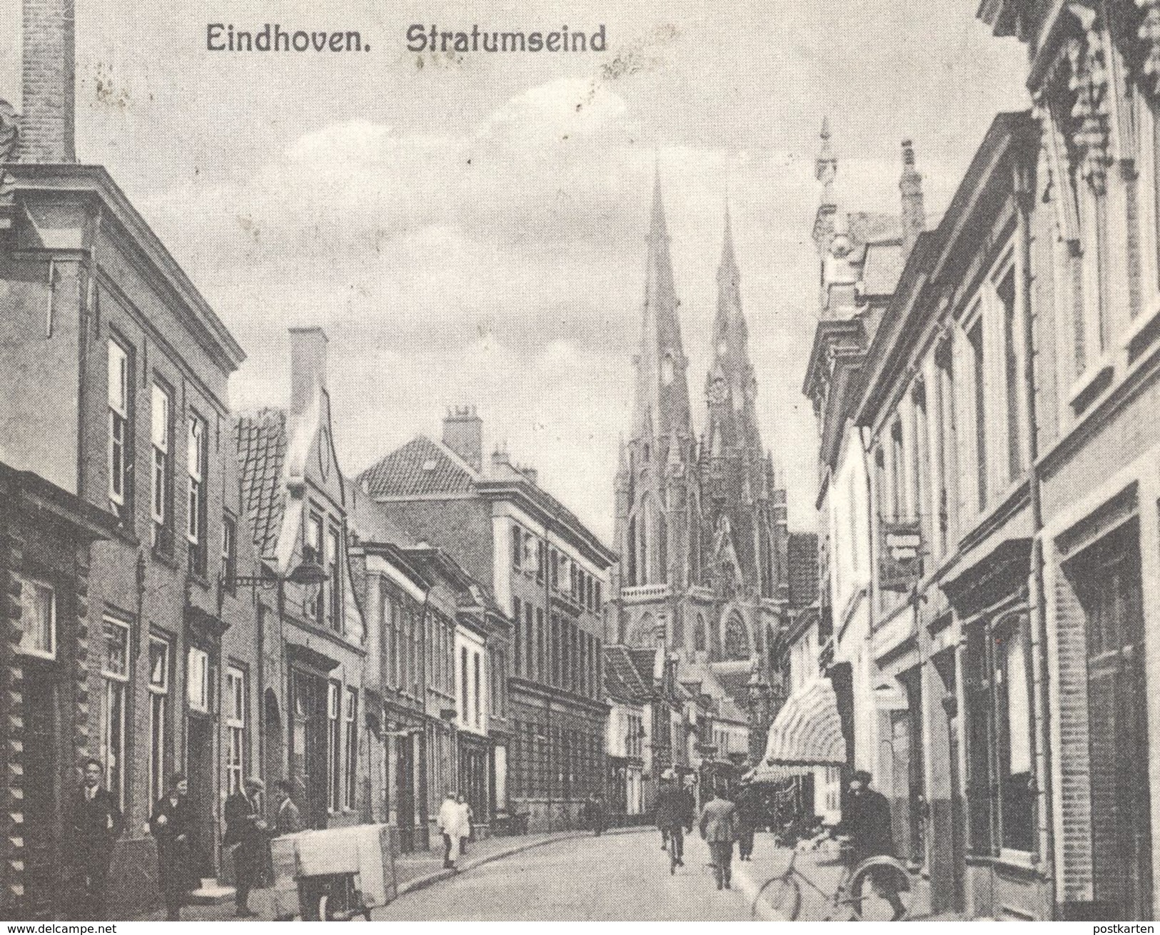 ÄLTERE POSTKARTE EINDHOVEN STRATUMSEIND REPRODUKTION REPRO Niederlande Nederland Cpa Postcard AK Ansichtskarte - Eindhoven