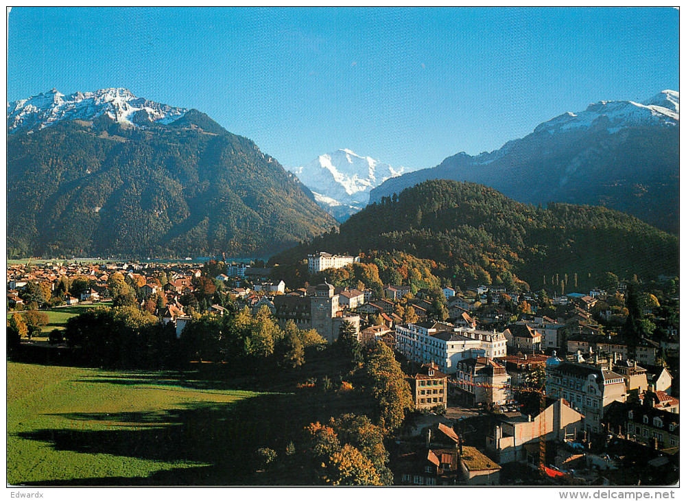 Interlaken, BE Bern, Switzerland Postcard Posted 2002 Stamp - Bern