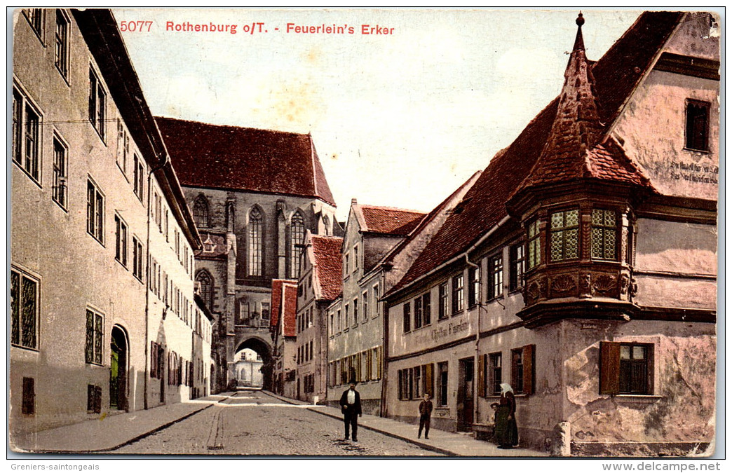 Allemagne - BADE WURTEMBERG - ROTTENBURG - Feuerlein's Erker - Rottenburg