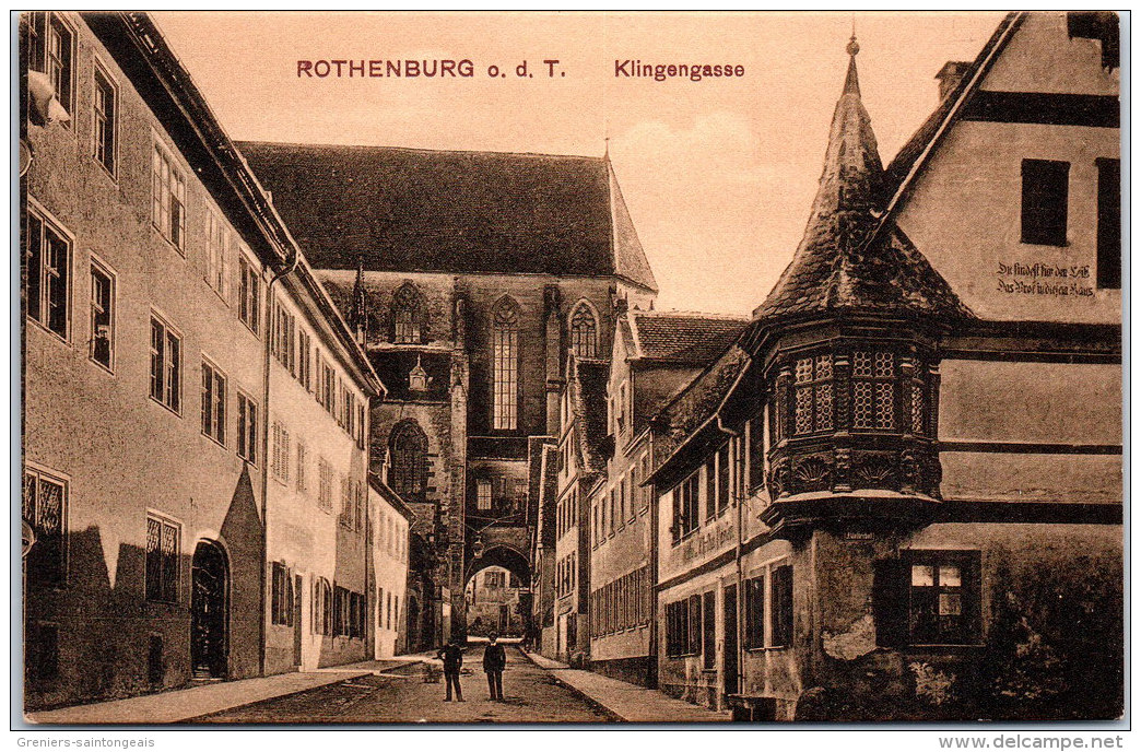 Allemagne - BADE WURTEMBERG - ROTTENBURG - Klingengasse - Rottenburg