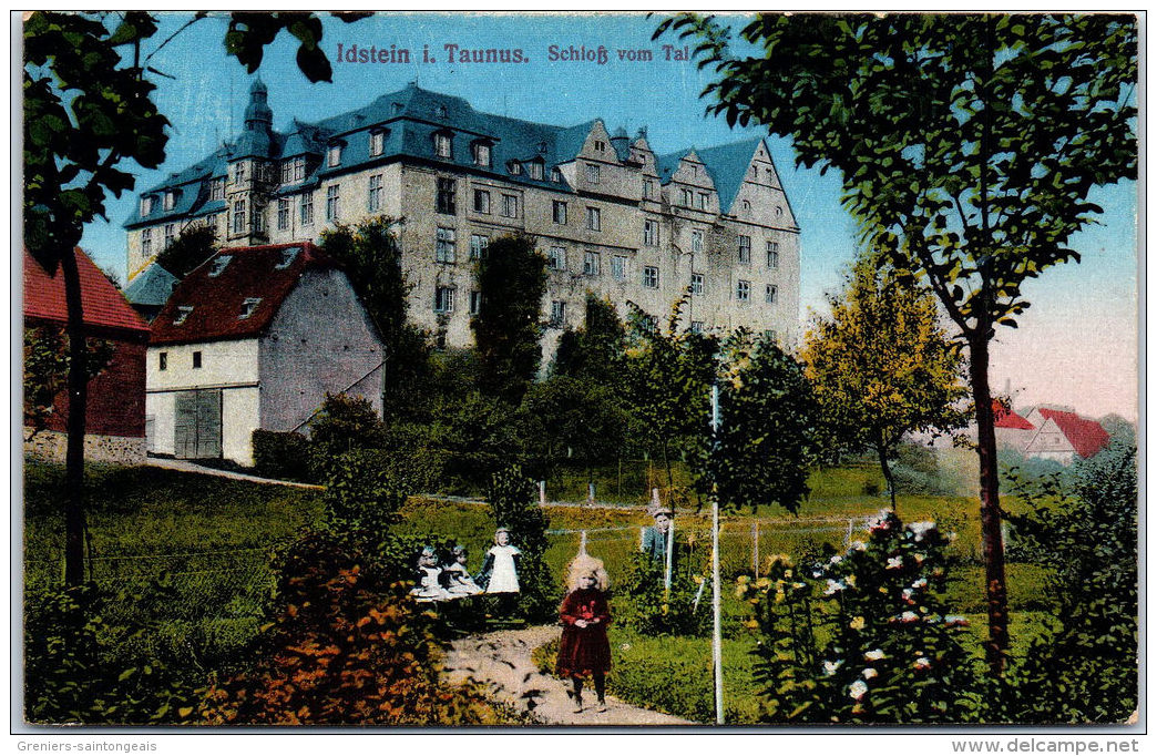 Allemagne - HESSE - IDSTEIN I Taunus Schloss Vom Tal - Idstein