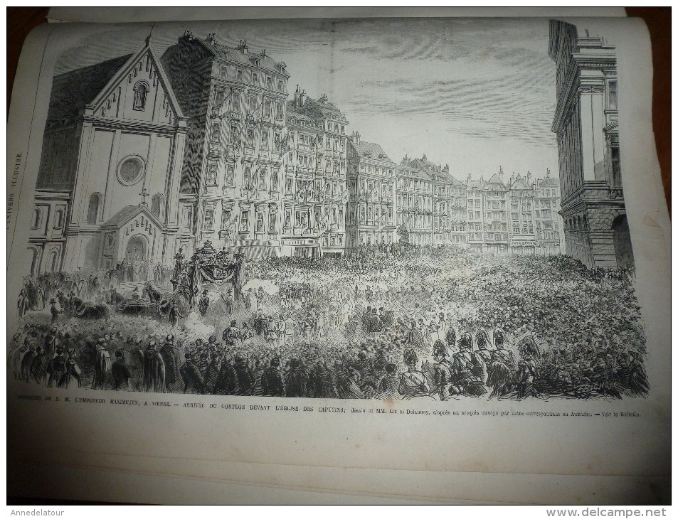 1868 UNIL: Policemen à Londres (London);Arsenal de Woolwich;ICELANDE;Castellamare(Naples);VIENNE;Cordoue;BUDE(Hongrie);