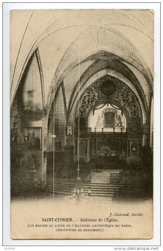 Saint Cyprien Intérieur De L'église - Sonstige & Ohne Zuordnung