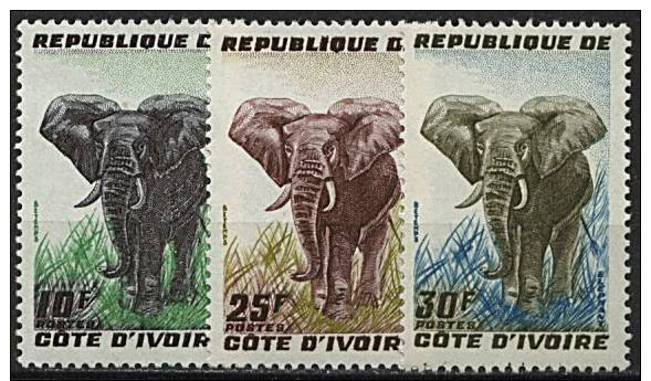 Côte D´Ivoire, N° 177 à N° 179** Y Et T - Côte D'Ivoire (1960-...)