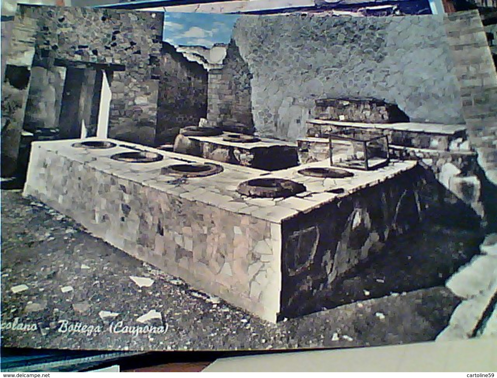 4 CARD ERCOLANO  N1960/70 FV8610 - Ercolano