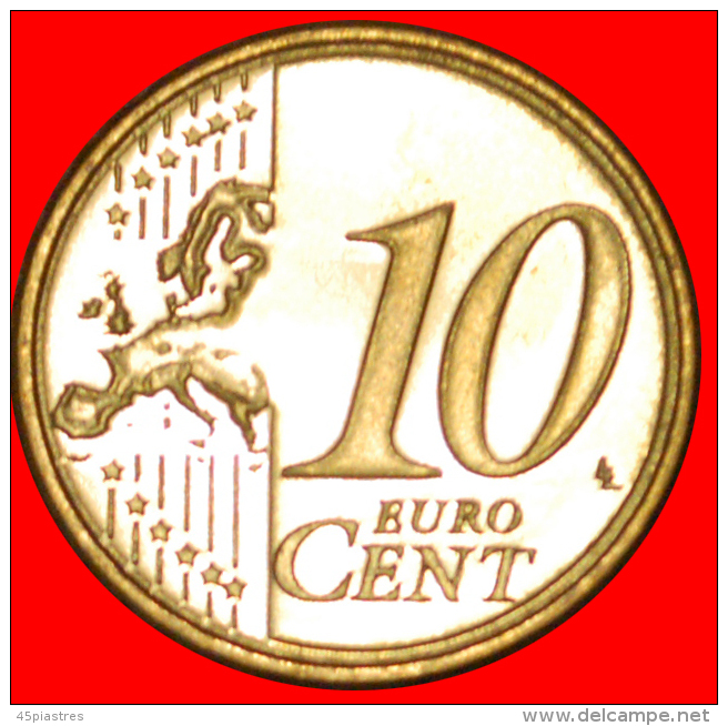 § FINLAND: CYPRUS &#9733; 10 CENTS 2008 UNC MINT LUSTER! LOW START&#9733; NO RESERVE! - Chypre