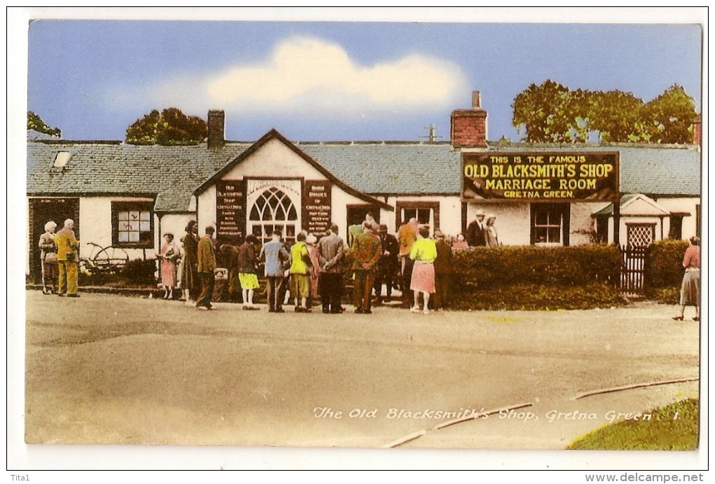 S5549 - The Old Blacksmith'sShop,  Gretna Green - Dumfriesshire