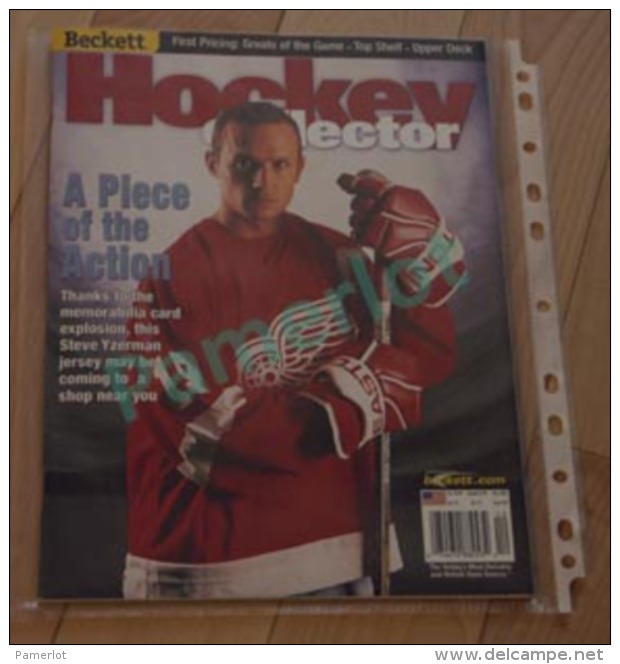 Hockey Canada -Hockey Collector 2001, Beckett, A Piece Of The Action, Collector's Cards Price Value 72 Pages - Autres & Non Classés