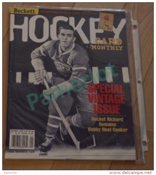 Hockey Canada -HBeckett Golden Age Rookie Card Checklist 80 Pages, 1998 - Autres & Non Classés