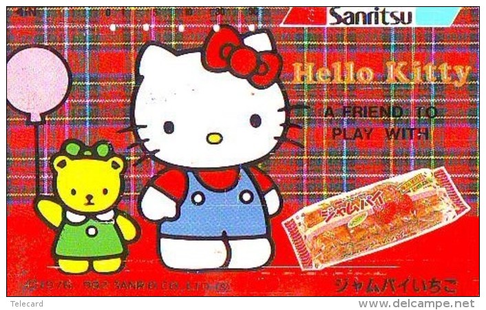 Télécarte Japon HELLO KITTY (791) BD COMICS * CAT * CAT * CHAT * Katze PHONECARD JAPAN * TELEFONKARTE - Comics