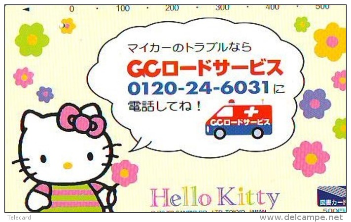 Télécarte Japon HELLO KITTY (793) BD COMICS * CAT * CAT * CHAT * Katze PHONECARD JAPAN * TELEFONKARTE - Comics