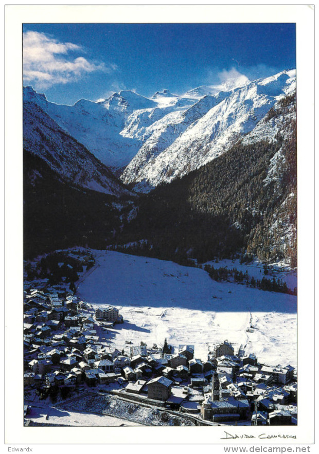Gran Paradiso, Val D'Aosta , Italy Postcard Posted 2000 Stamp - Aosta