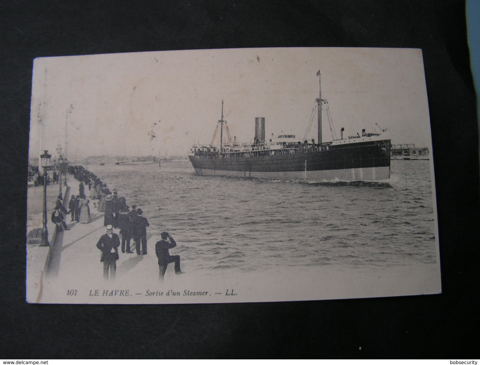 F Le Havre Hafen , Schiff 1912 - Handel