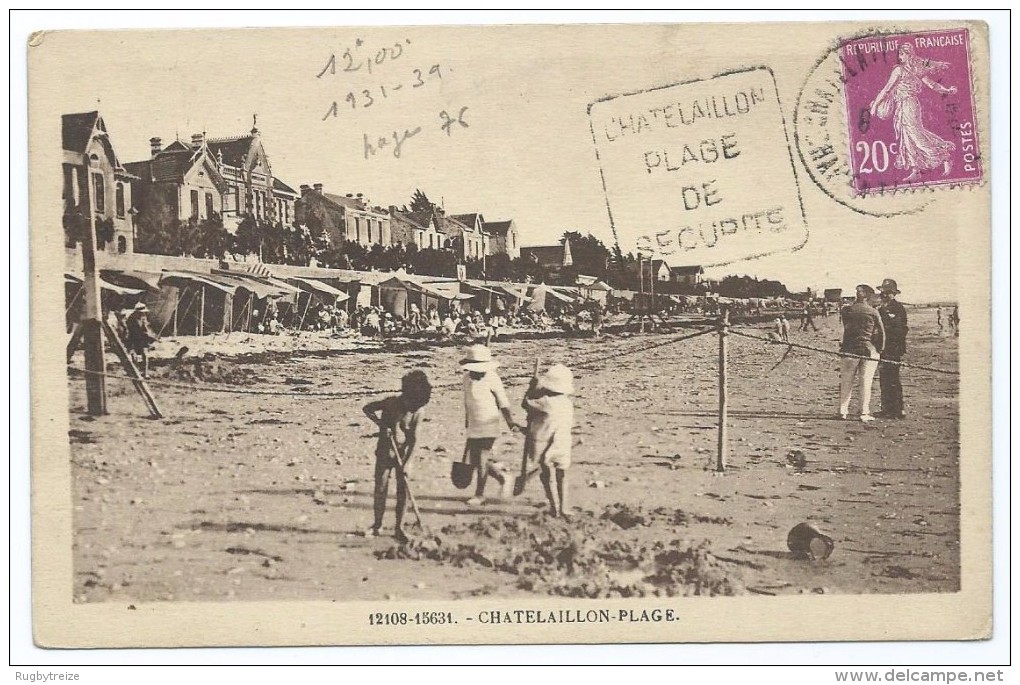 2191 Lot De 6 Cartes Daguin Paix  Gandon  Montrichard Villard De Lans Chatelaillon Vals Les Bains Clisson Saint Palais - Sellados Mecánicos (Publicitario)